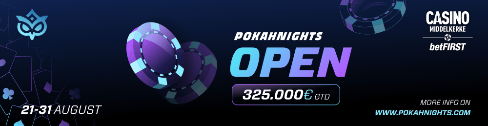 Pokahnights Open 2025 (21-23 aug) | Casino Middelkerke