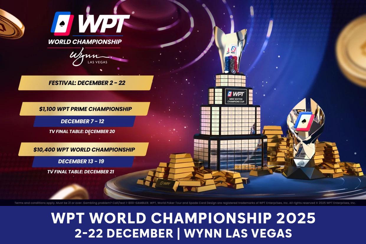 WPT World Championship 2025 | Wynn Las Vegas