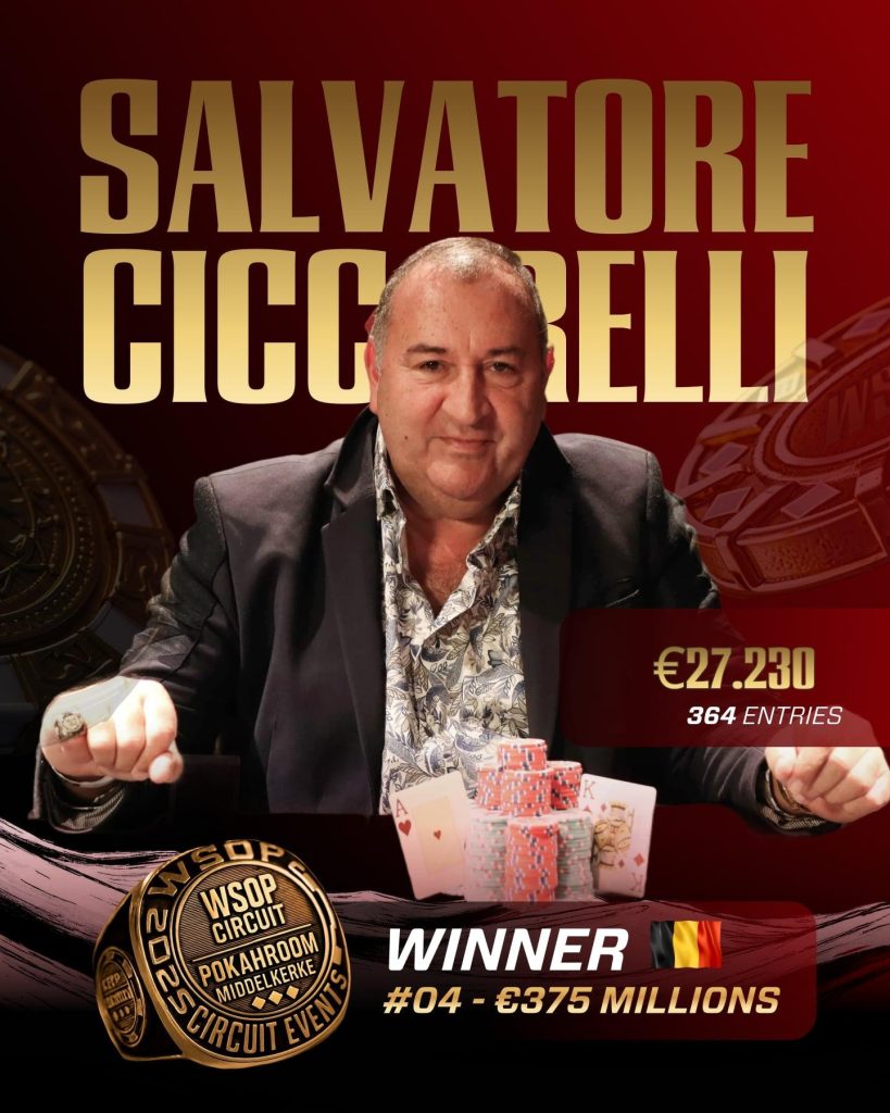 Salvatore Ciccarelli | WSOPC Middelkerke
