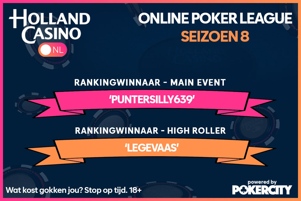 HCOPL Seizoen 8 | Rankingwinnaars