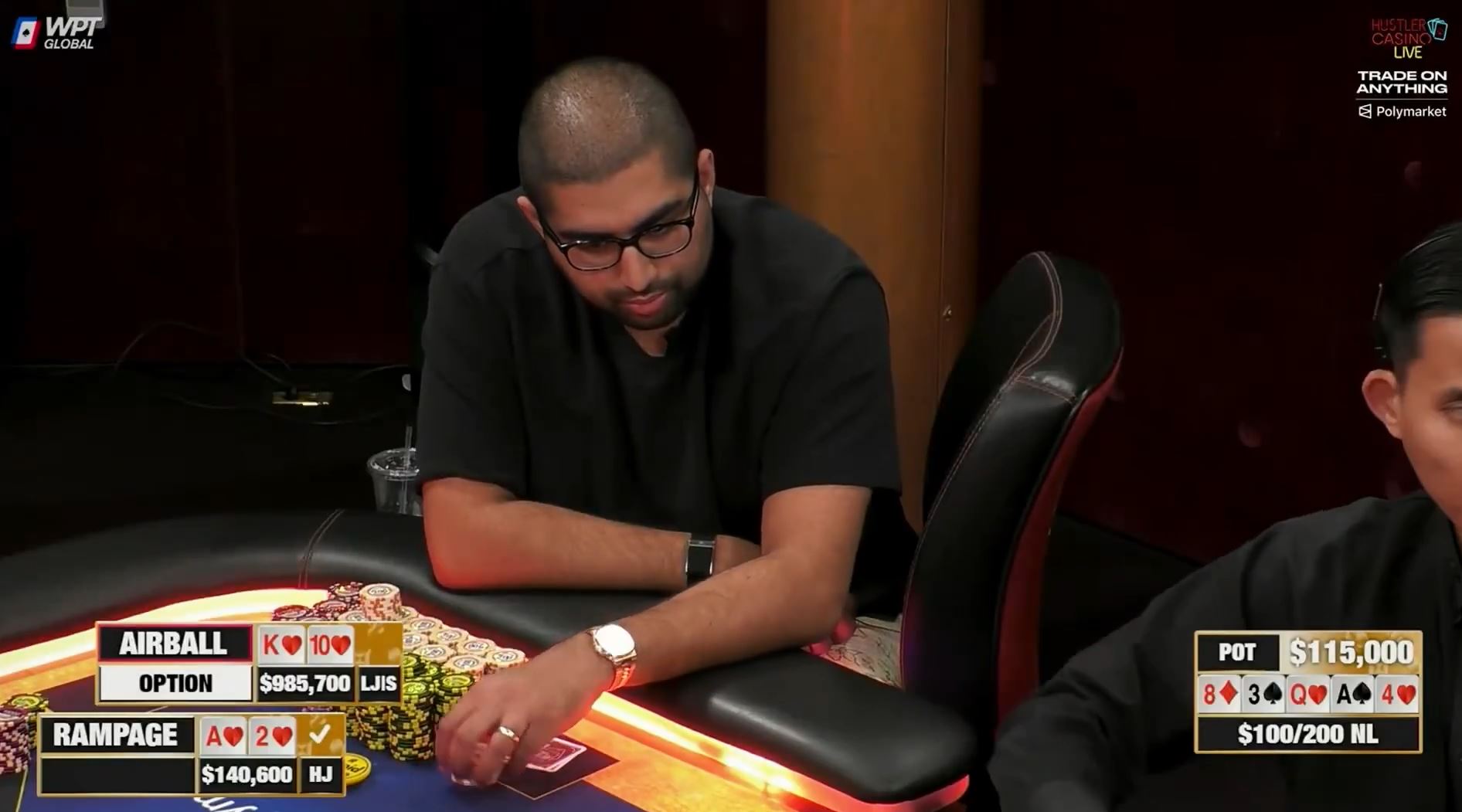 'Nik Airball' bij Hustler Casino Live