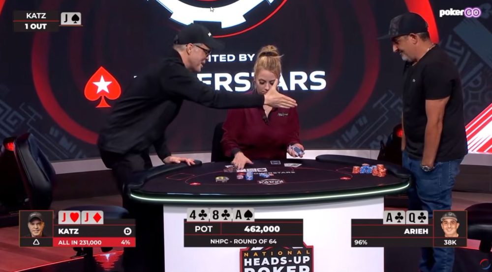 Cary Katz (l) & Josh Arieh (r) | National Heads-Up Poker Championship