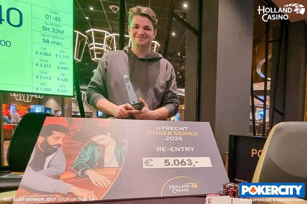 Menno de Velde | Utrecht Poker Series
