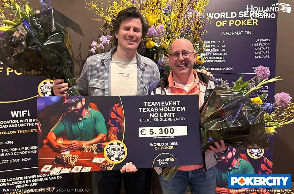 Team Vanderbruggen-Van Os | WSOP Circuit Amsterdam