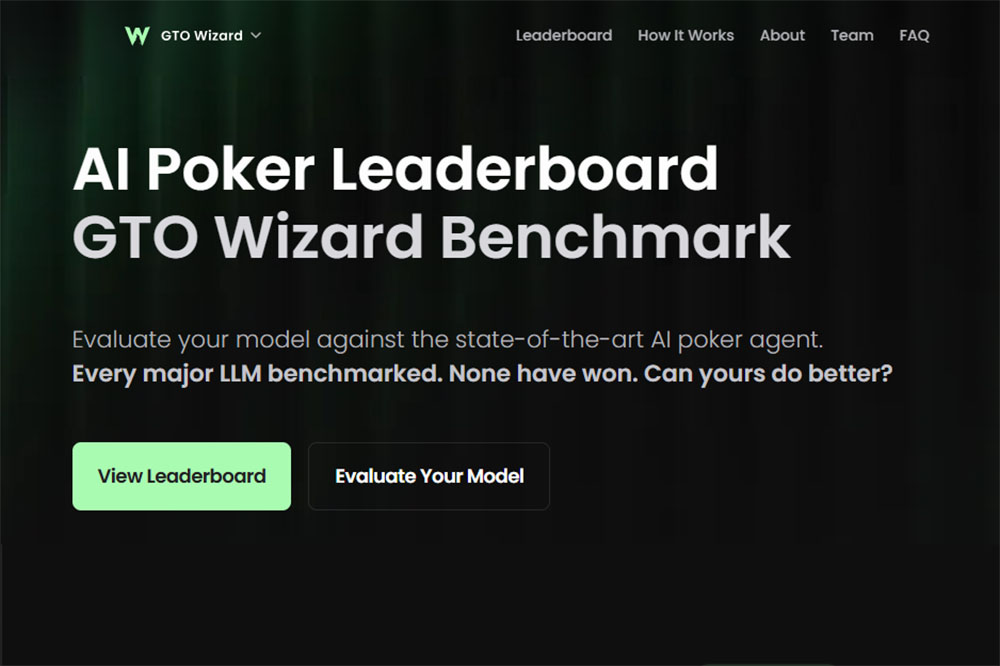 GTO Wizard Benchmark