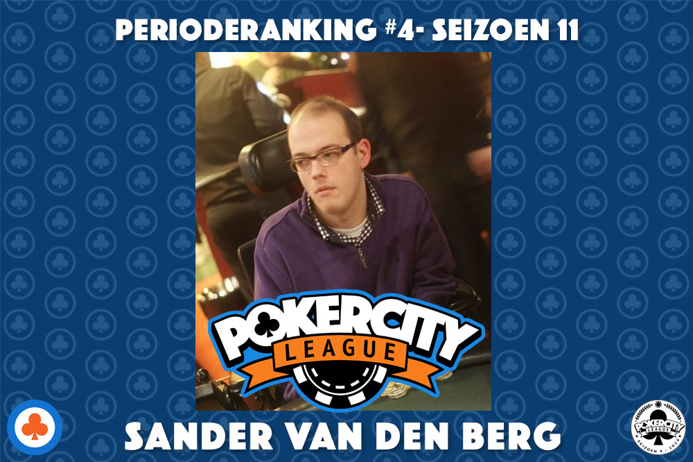 PCL11 | Perioderanking 4 | Sander van den Berg