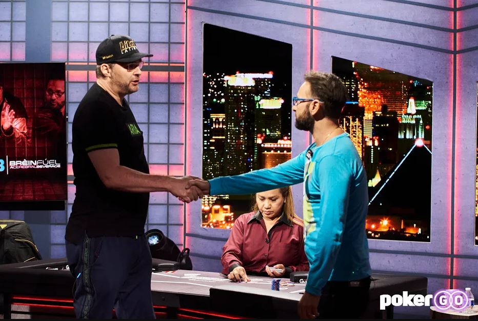 Phill Hellmuth en Daniel Negreanu