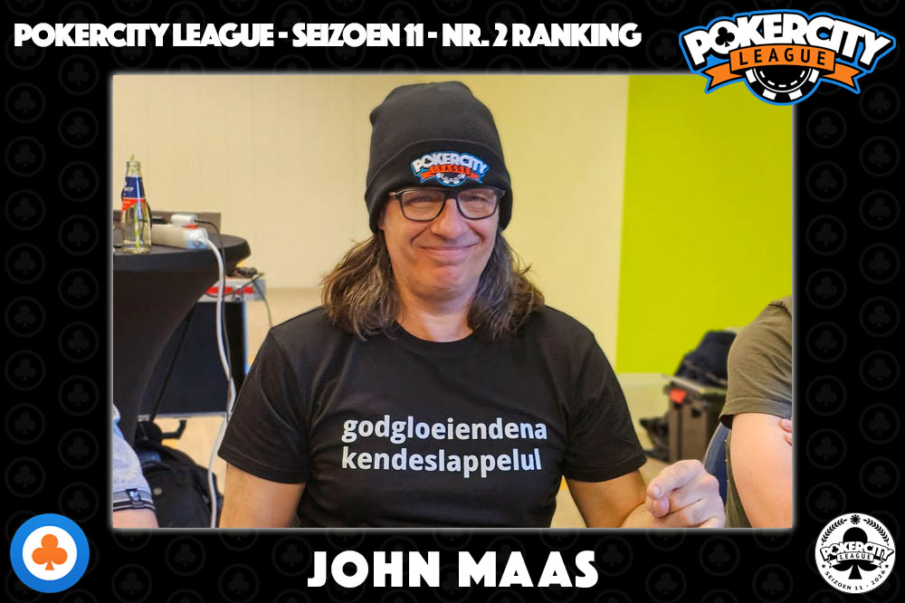 PCL Seizoen 11 | Nr. 2 Ranking: John Maas