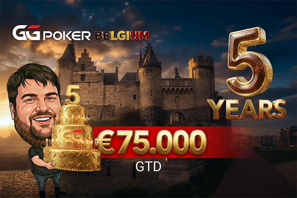 5 years GGPoker Belgium