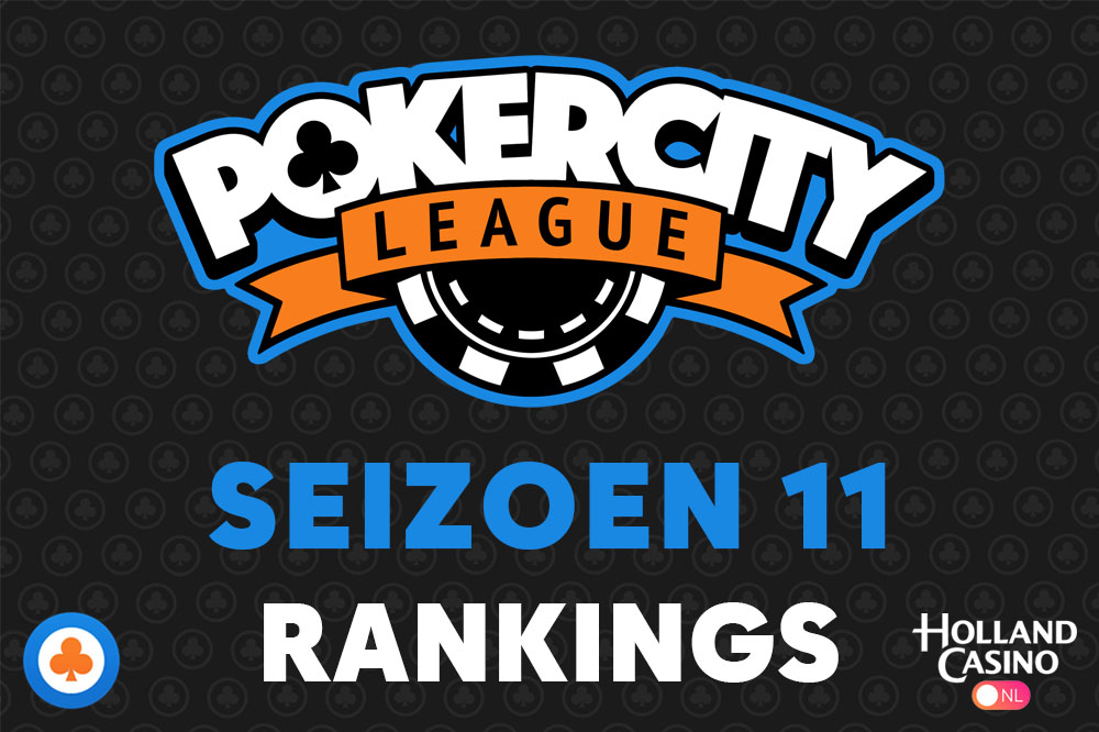 PokerCity League | Seizoen 11 | Rankings