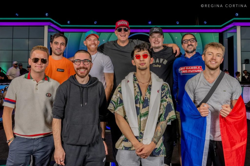 WSOP Main Event 2026 finaletafel