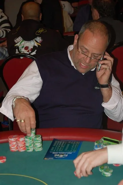 Frank Koomen aan de telefoon | 2009/01 - DOM Classics - ev4 - 200 eu HE Rebuy + Addon