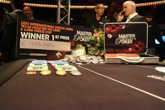 Prijzengeld | 2010/11 - Master Classics of Poker - 04 - 6000 eu MAIN EVENT