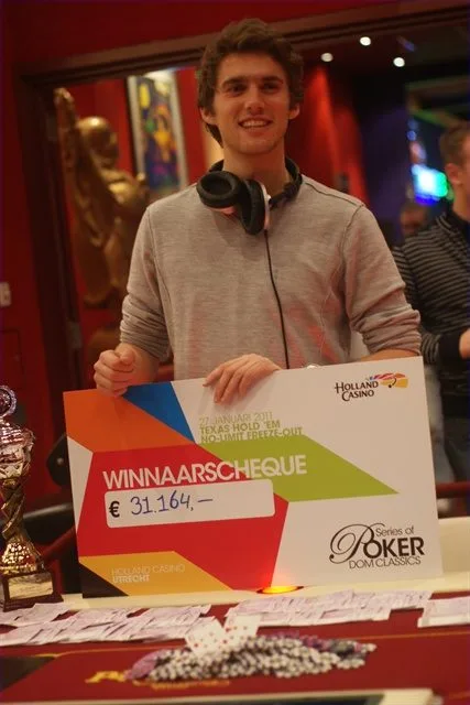 Arnoud van der Werf, winnaar | 2011/01 - Dom Classics - 700eu NLHE FO