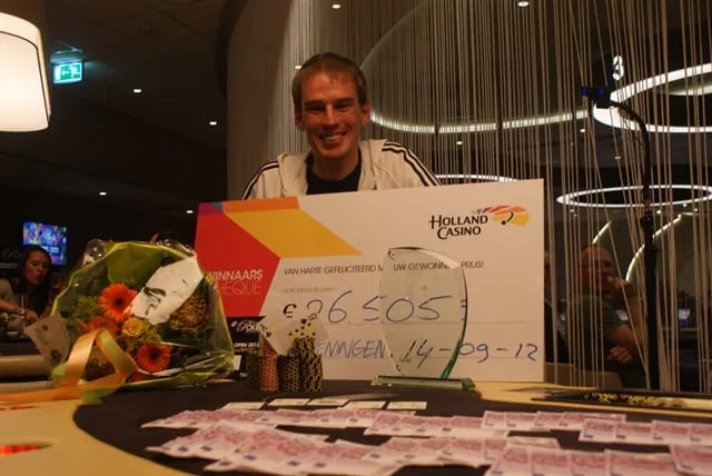 Winnaar: Tobias Peters | 2012/09 - Scheveningen Series of Poker - 1000 eu NLHE FO