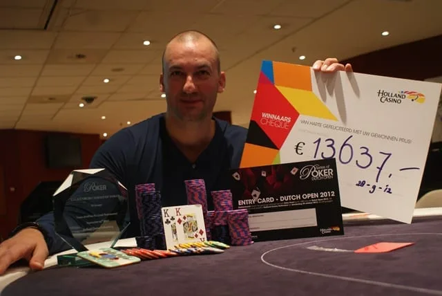 Harry Rutten wint! | 2012/09 - Valkenburg Series of Poker - 500 eu NLHE FO