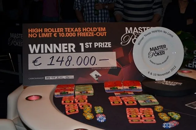Pricemoney | 2012/11 - Master Classics of Poker - 10.000 High Roller