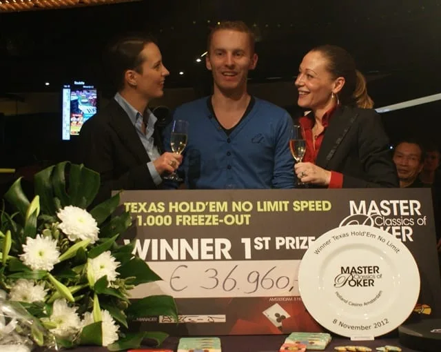 Johan van Til | 2012/11 - Master Classics of Poker - 1.000 eu NLHE Speed