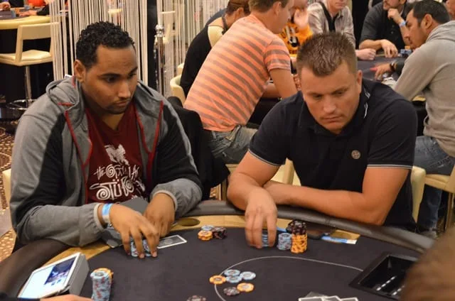 Henok Tekle Mariam en Kevin Vreeswijk | 2013/09 - Scheveningen Series of Poker - 1000 eu Main Event