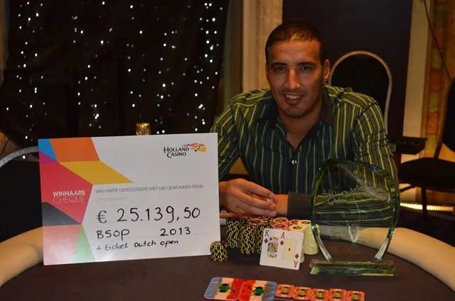 Abdel Kader wint | 2013/10 - Breda Series of Poker - 600 EU Deepstack