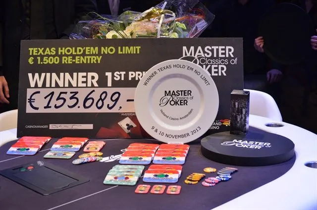 Het bordje, het luchtje en het prijzengeld | 2013/11 - Master Classics of Poker - 1500 eu NLHE re-entry