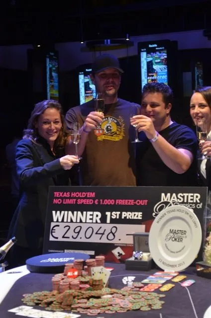 Winnaar Assen, runner-up Noord | 2013/11 - Master Classics of Poker - 1.000 eu Speed