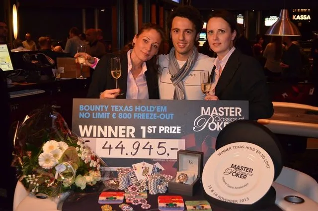 Winnaar € 800 bounty | 2013/11 - Master Classics of Poker - 800 eu Bounty