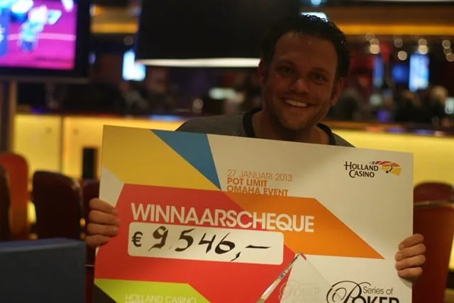 Remco van den Berg wint | 2013/01 - Utrecht Series of Poker - 200 eu PL Omaha