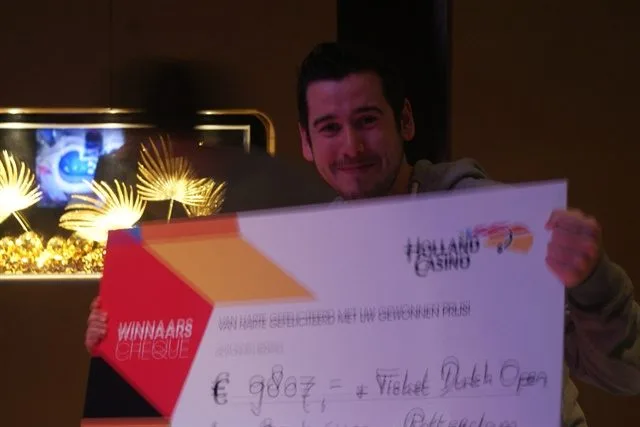 De winnaar: Freerk Post! | 2013/03 - Rotterdam Easter Series of Poker - 400 EU NLHE Bounty