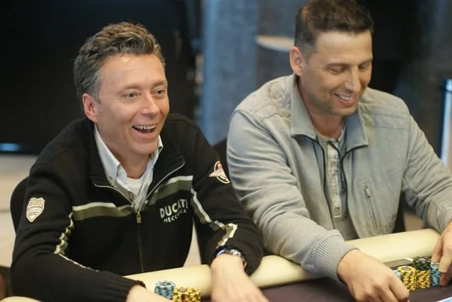 Leonardo Armino en Dave van der Laan | 2013/05 - Valkenburg Series of Poker - 300 eu NLHE FO
