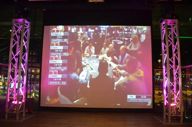 Het beeld in HC Utrecht | 2014/01 - Utrecht Poker Series - €550 NLHE Single Re-entry