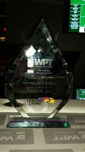 WPTN High Roller bokaal | 2014/10 - WPTN Valkenburg - WPTN Valkenburg High Roller