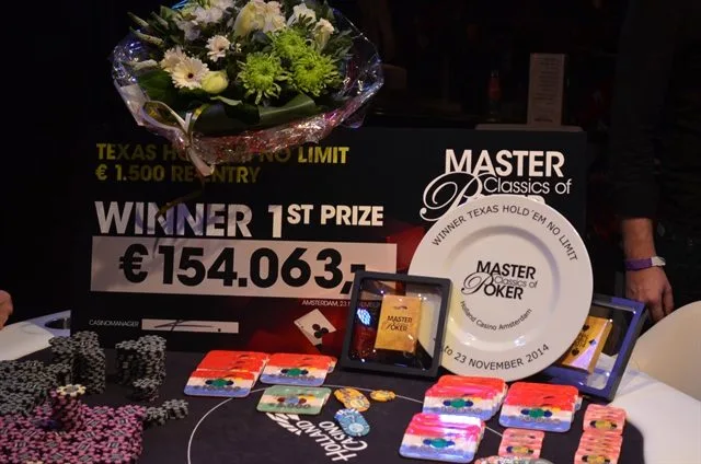 De hoofdprijs! | 2014/11 - Master Classics of Poker - 1500 eu NLHE Re-Entry