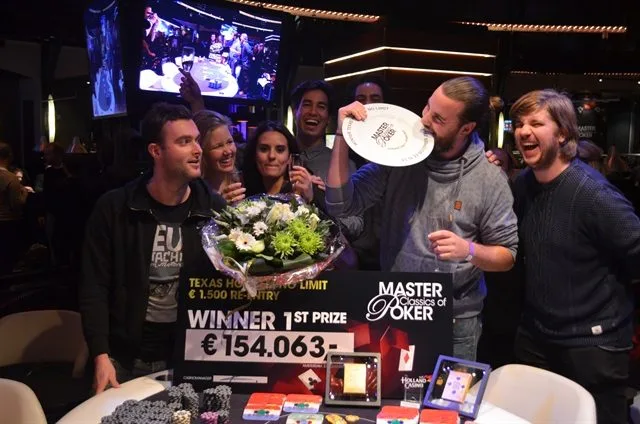 Winnaar 1500 eu NLHE Re-Entry: Kees van Brugge | 2014/11 - Master Classics of Poker - 1500 eu NLHE Re-Entry