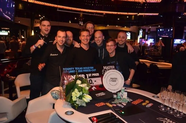 Rolf en de PokerCity crew! | 2014/11 - Master Classics of Poker - 200 eu NLHE Bounty