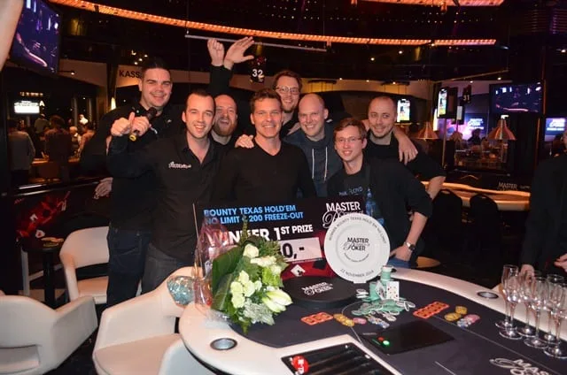 Rolf en de PokerCity crew! | 2014/11 - Master Classics of Poker - 200 eu NLHE Bounty