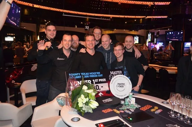 Rolf en de PokerCity crew! | 2014/11 - Master Classics of Poker - 200 eu NLHE Bounty