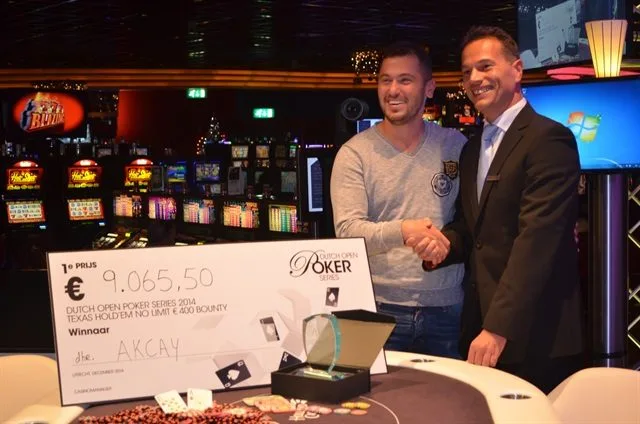 Johnny Akcay wint €400 Bounty Dutch Open | 2014/12 - Dutch Open - 400 eu NLHE Bounty