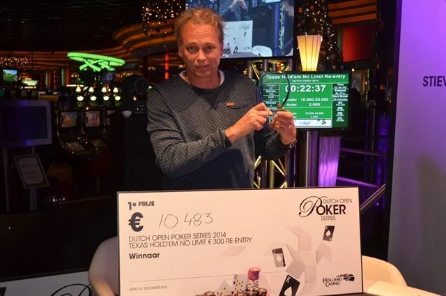 Marcel Buissink wint! | 2014/12 - Dutch Open - 300 eu NLHE Re-entry
