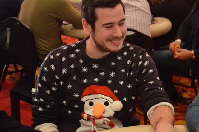 Freerk Post en Frosty the snowman | 2014/12 - Dutch Open - 1.500 eu Dutch Open Main Event