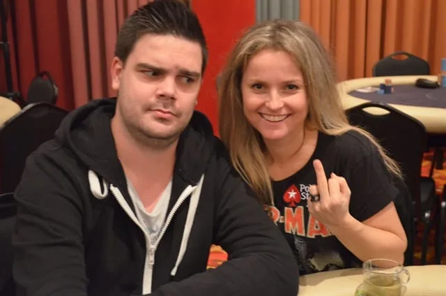 Mark Roovers en Fatima Moreira de Melo | 2014/12 - Dutch Open - 1.500 eu Dutch Open Main Event
