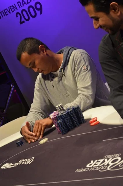Marciano Yvel heads up | 2014/12 - Dutch Open - 1.500 eu Dutch Open Main Event