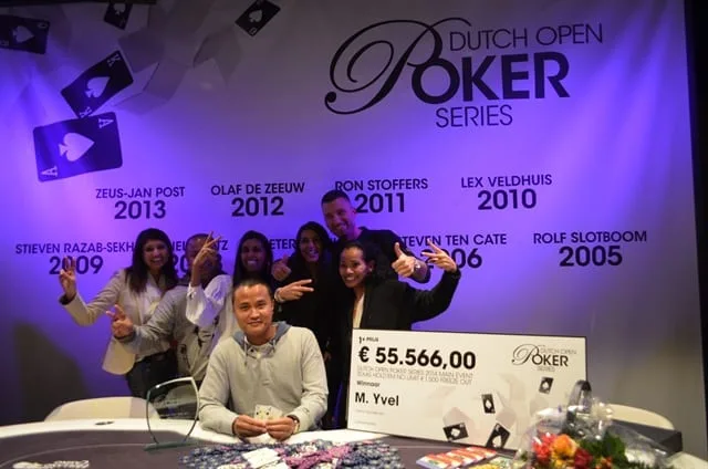 Marciano Yvel wint Dutch Open | 2014/12 - Dutch Open - 1.500 eu Dutch Open Main Event