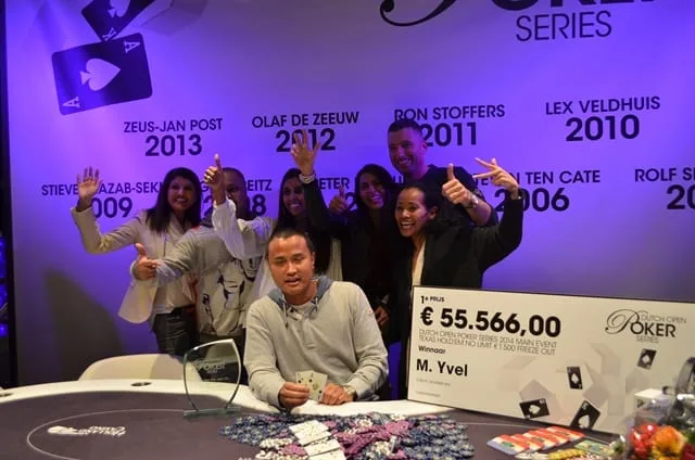Marciano Yvel wint Dutch Open | 2014/12 - Dutch Open - 1.500 eu Dutch Open Main Event