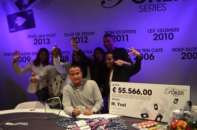 Marciano Yvel en zijn rail | 2014/12 - Dutch Open - 1.500 eu Dutch Open Main Event