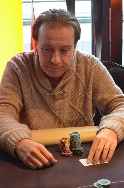 Marcel Vonk (met eekhoorn!) | 2015/02 - Scheveningen Poker Series - 600 eu Main Event 