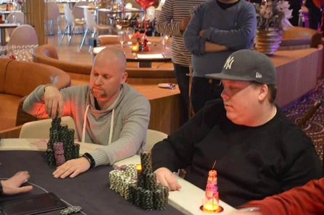 Tonny van Eck en Egi Adriaans | 2015/02 - Scheveningen Poker Series - 600 eu Main Event 