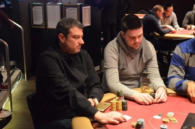 Bart Fergiatakis en Mark Roovers | 2015/03 - Rotterdam Poker Series - 1.000 eu Main Event 