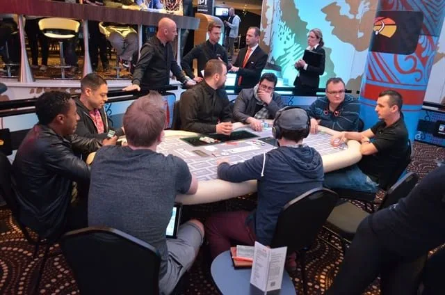 Tafel Refos - Tjauw Foe | 2015/05 - World Poker Tour Amsterdam - €6.000 WPT High Roller