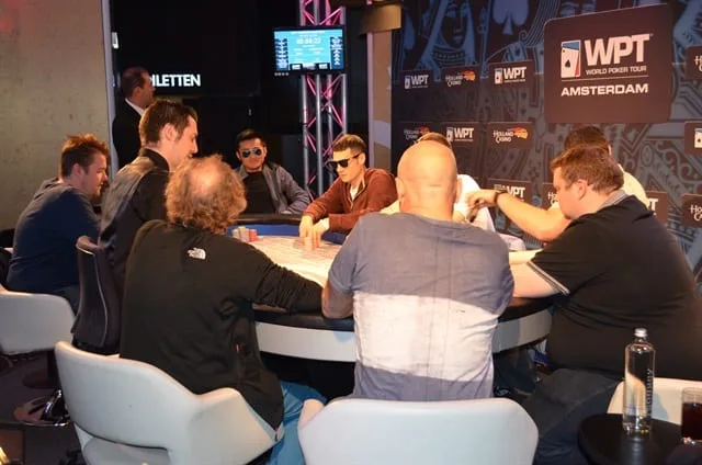 De spelers zitten er klaar voor | 2015/05 - World Poker Tour Amsterdam - €6.000 WPT High Roller